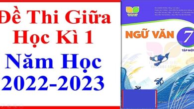 Đề Thi Văn Lớp 7 Giữa Học Kì 1